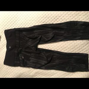 Lululemon cropped legging - 17 inch inseam